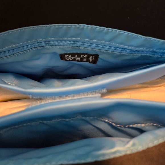 VINTAGE NINE WEST WOMEN'S SHOULDER BAG WITH MINI WALLET NWT - Picture 4 of 7